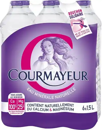 Match Courmayeur eau minérale naturelle offre