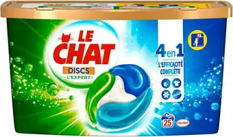 Match Le chat lessive discs 4 en 1 offre