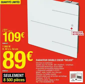 Radiateur Double Coeur