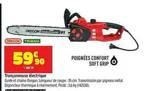 Bricorama Tronçonneuse électrique Oregon Trimma offre
