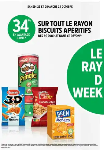 Intermarché Contact Biscuits Apéritifs offre