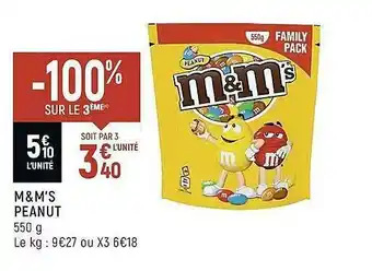 M&m's Peanut