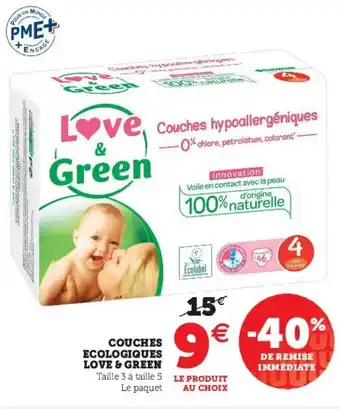 Couches ecologiques love & green