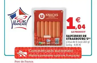 Saucisses de strasbourg u
