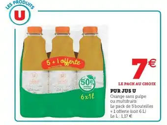 Super U Pur jus u offre