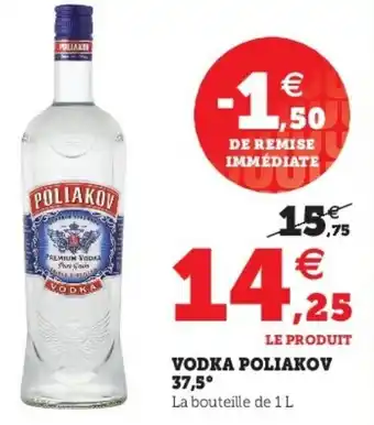 Super U Vodka poliakov offre