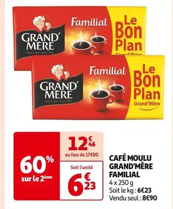 GRAND'MÈRE CAFÉ MOULU FAMILIAL