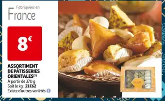 Auchan Supermarché ASSORTIMENT DE PÂTISSERIES ORIENTALES offre