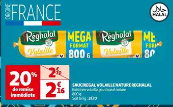 REGHALAL SAUCIREGAL VOLAILLE NATURE