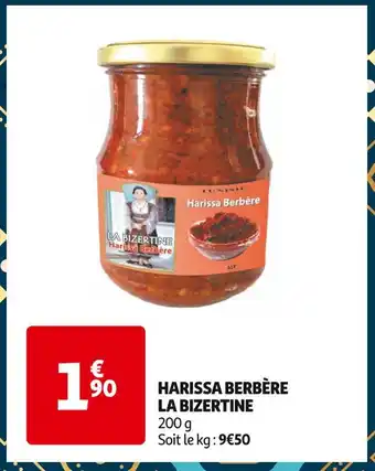 LA BIZERTINE HARISSA BERBÈRE