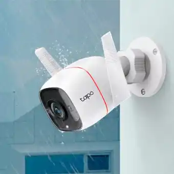 Auchan Caméra De Surveillance Connectée Extérieure Tp-Link Tapo Tc65 offre