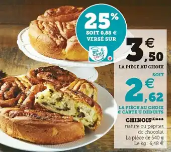 Super U Chinois offre