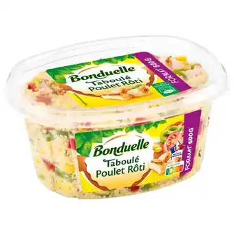 Auchan Taboulé Au Poulet Rôti Bonduelle offre