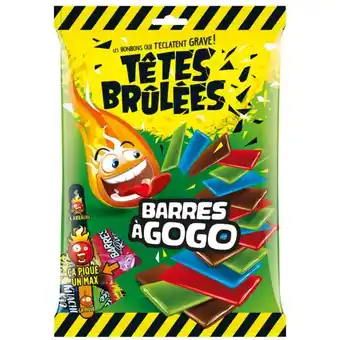 Auchan Bonbons Barres À Gogo Têtes Brûlées offre