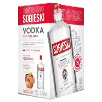 Auchan Vodka Sobieski offre
