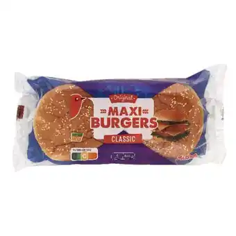 Auchan Pains Hamburgers Maxi Nature Auchan offre