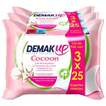 Auchan Lingettes Démaquillantes Demak'up offre