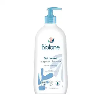 Auchan Gel Lavant Corps Et Cheveux Biolane offre