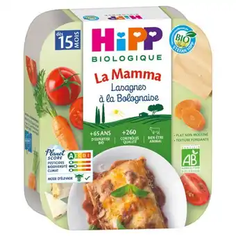 Auchan Assiettes La Mama Hipp Biologique offre