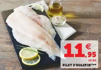 Super U Filet d'eglefin offre