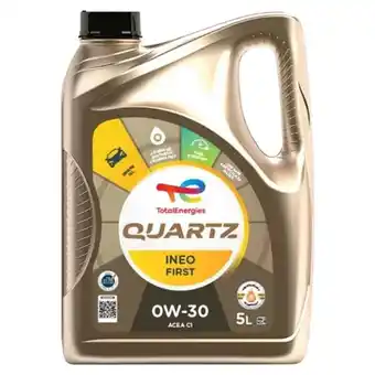 Huile Total Quartz Ineo First 0W30