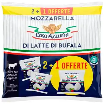 Auchan Mozzarella Di Latte Di Bufala Casa Azzura offre