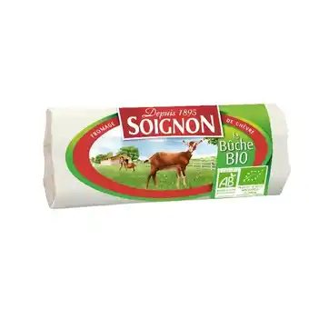 Auchan Bûche De Chèvre Bio Soignon offre