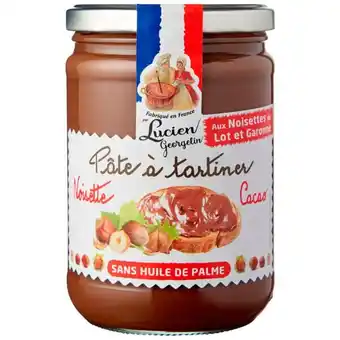 Auchan Pâte À Tartiner Noisette Du Lot Et Garonne Lucien Georgelin offre