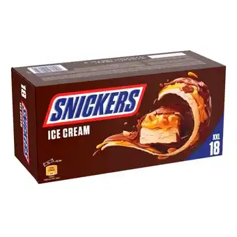 Auchan Snickers Glacés offre
