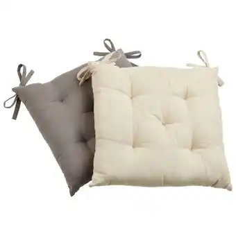 Auchan Galette De Chaise Matelassee Actuel offre