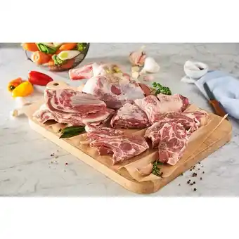 Auchan Agneau Halal : 1/4 Avant offre