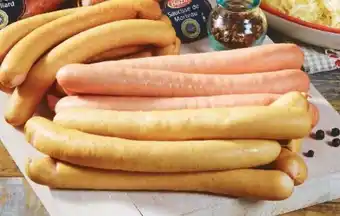 Super U Knack d'alsace ou saucisse de francfort offre