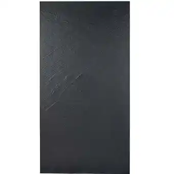 Bricomarché Panneau d'habillage mural 200 x 90 cm en pierre naturelle graphite noir offre