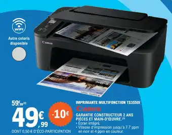 E.Leclerc GARANTIE CONSTRUCTEUR 2 ANS PIÈCES ET MAIN-D'ŒUVRE. (3) offre