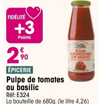 Croque Gel Pulpe de tomates offre