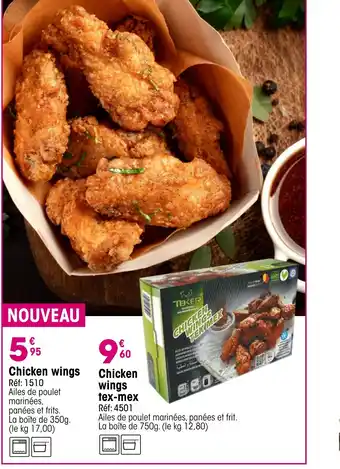 Croque Gel Chicken wings offre