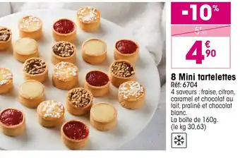 Croque Gel 8 Mini tartelettes Réf: 6704 offre