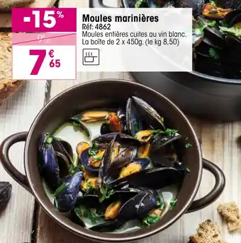 Croque Gel Moules marinières Réf: 4862 offre