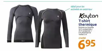 Action T-shirt thermique offre