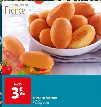 Auchan Garnier - navettes offre