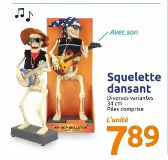 Squelette dansant