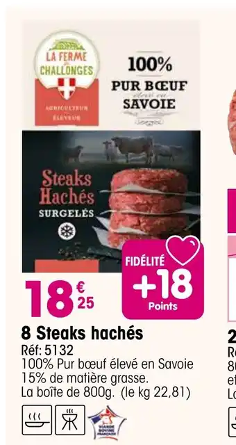 Croque Gel 8 Steaks hachés offre