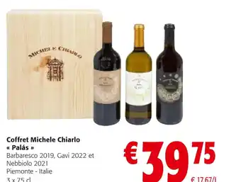Coffret Michele Chiarlo