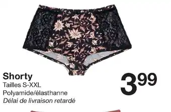 Zeeman Shorty offre