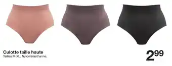 Zeeman Culotte taille haute offre