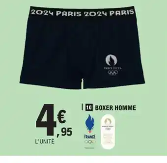 E.Leclerc 10 BOXER HOMME offre