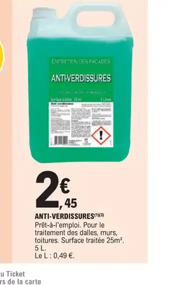 E.Leclerc ANTI-VERDISSURES offre