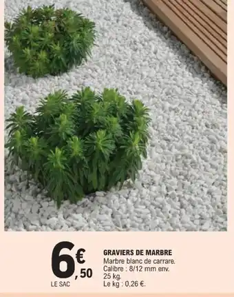 E.Leclerc GRAVIERS DE MARBRE offre