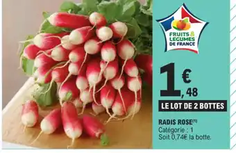 E.Leclerc RADIS ROSE offre