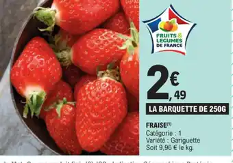 E.Leclerc FRAISE offre